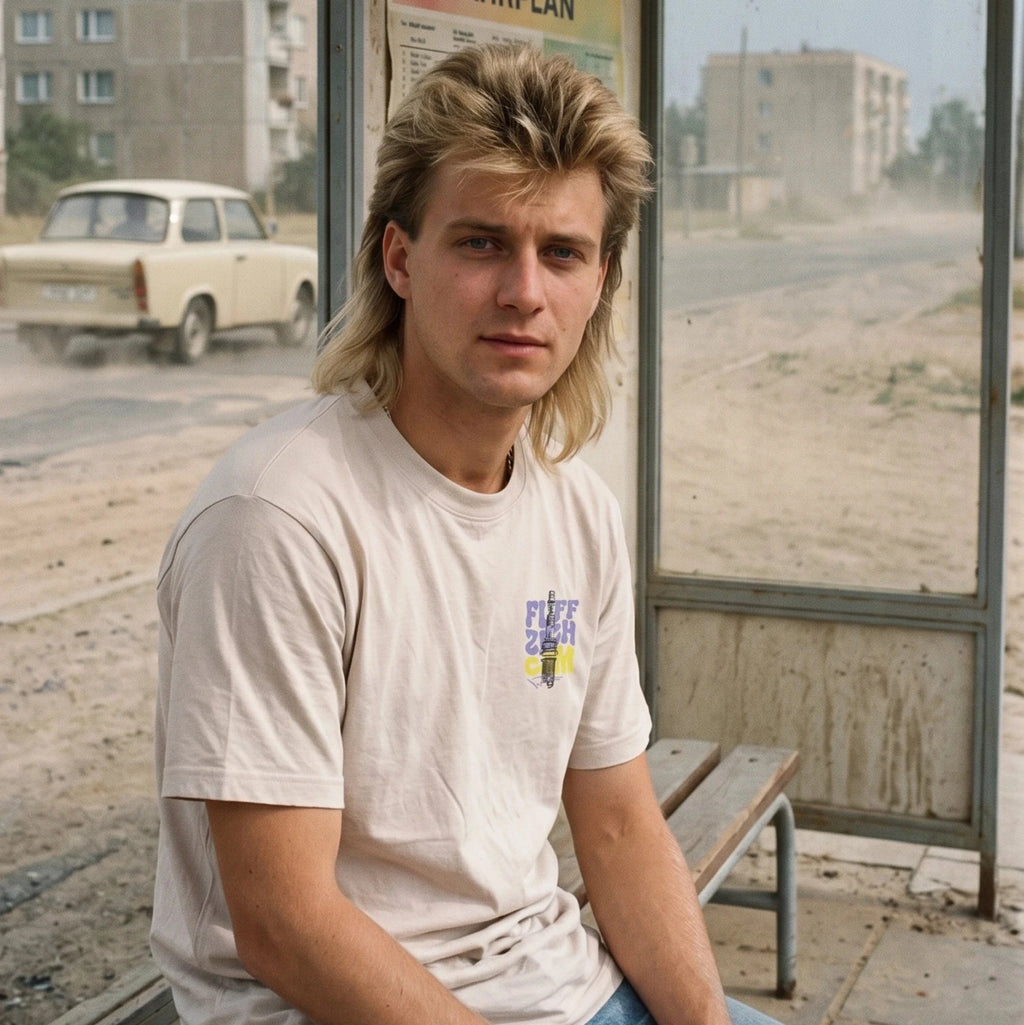 Schikaria | Fuffzich ccm Shirt whitesand