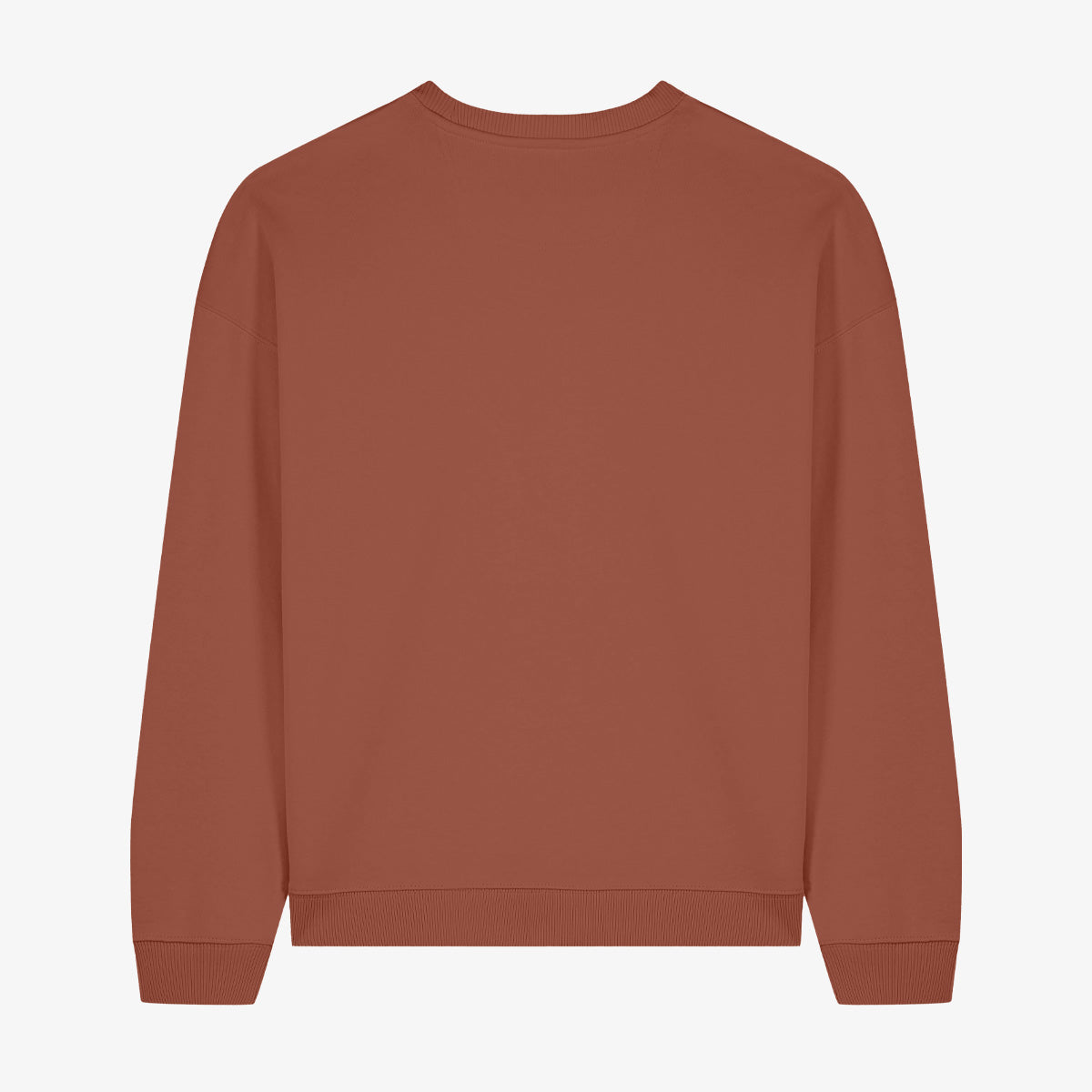 Wendekind Glück Auf Crewneck Braun Rückseite