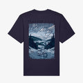 Schikaria 50ccm Schwalbe Shirt navy Rückseite