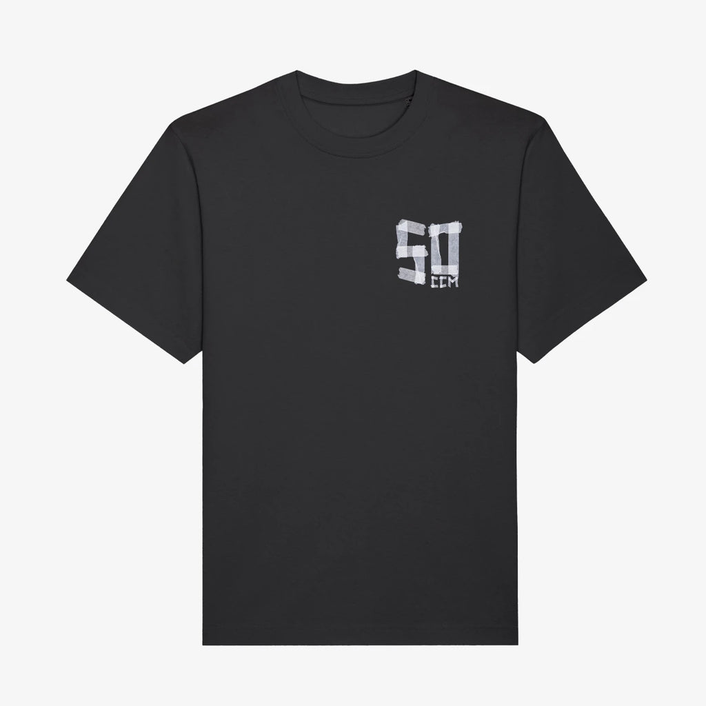 Schikaria 50ccm Tape Shirt schwarz Vorderseite