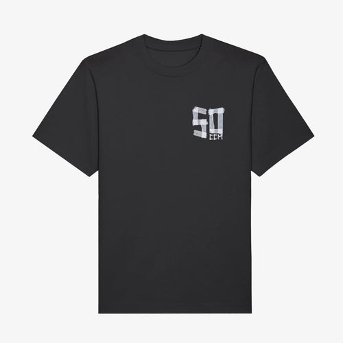 Schikaria 50ccm Tape Shirt schwarz Vorderseite