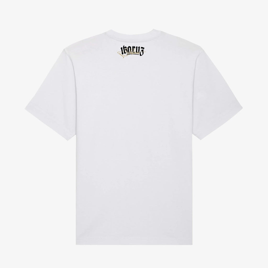 Schikaria Bierzelt Romantik Shirt weiß Rückseite