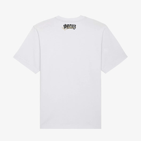 Schikaria Bierzelt Romantik Shirt weiß Rückseite