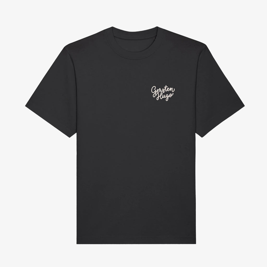 Schikaria Gersten Hugo Shirt schwarz Vorderseite