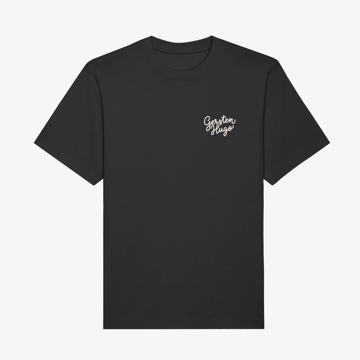 Schikaria Gersten Hugo Shirt schwarz Vorderseite