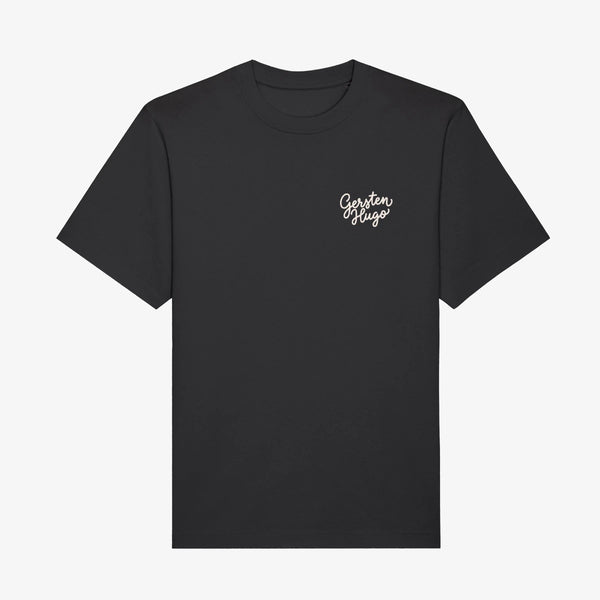 Schikaria Gersten Hugo Shirt schwarz Vorderseite