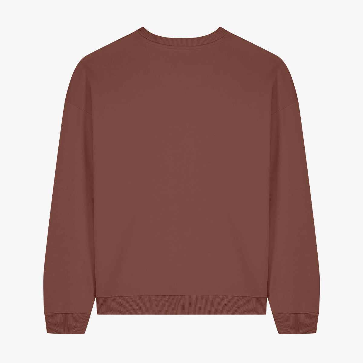 Wendekind DDR1 Crewneck braun Rückseite