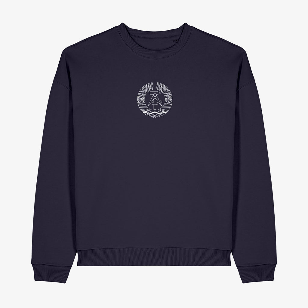 Wendekind DDR1 Crewneck navy Vorderseite