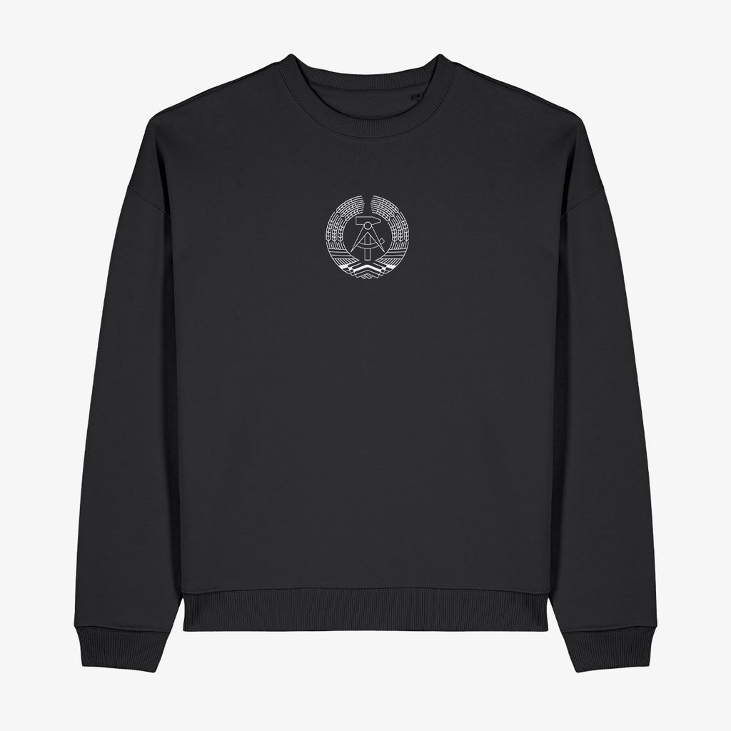 Wendekind DDR1 Crewneck schwarz Vorderseite