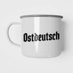 Wendekind Emaille Tasse Ostdeutsch Ansicht 1