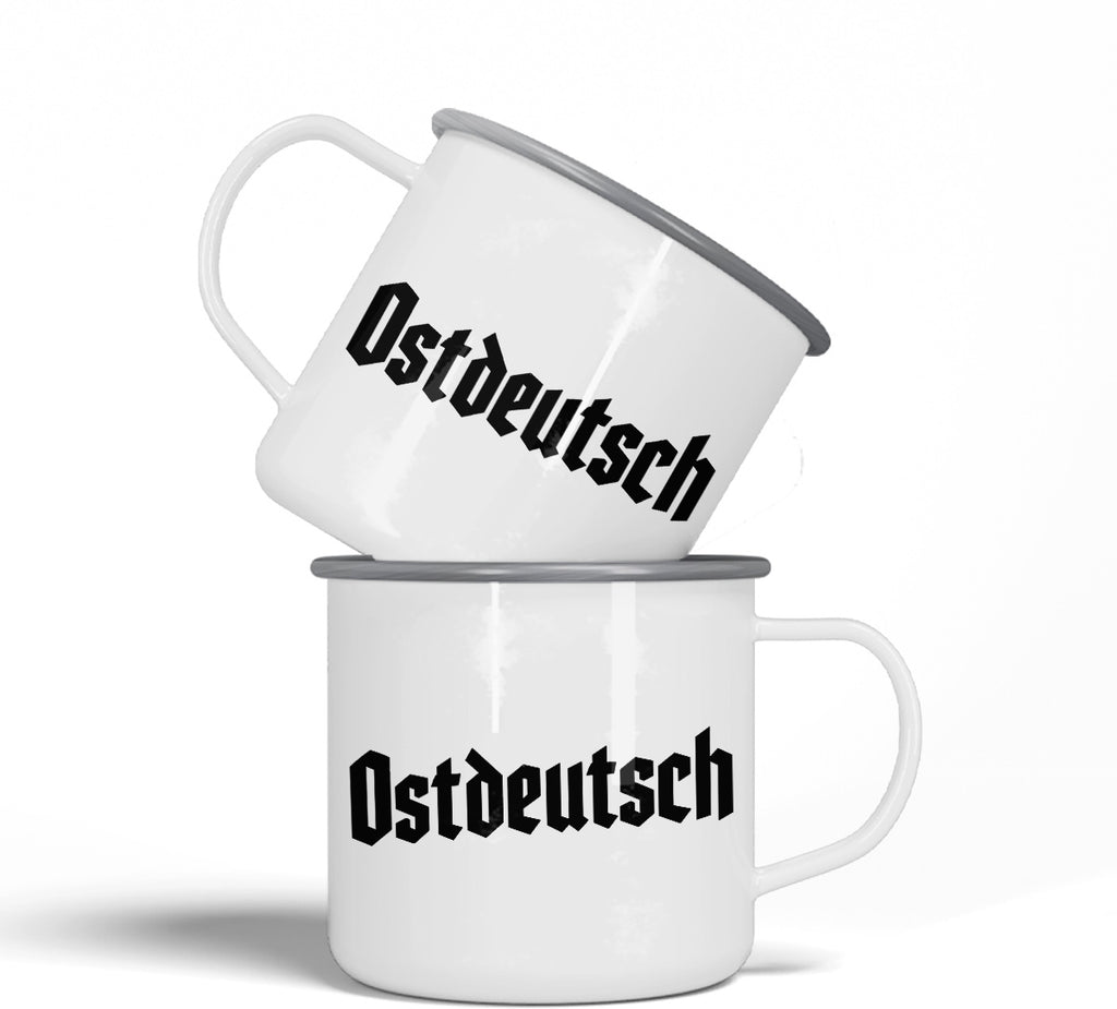 Wendekind Emaille Tasse Ostdeutsch Ansicht 3
