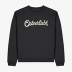 Wendekind Ostverliebt Crewneck black Vorderseite