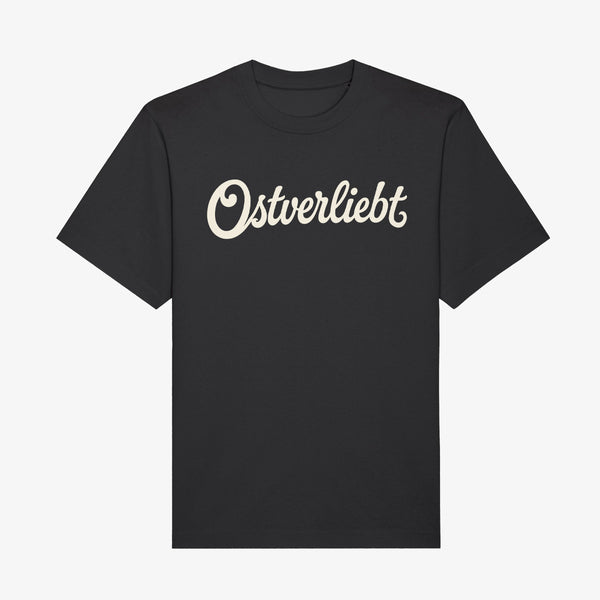 Wendekind Ostverliebt Shirt black Vorderseite