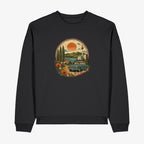 Wendekind Trabi Crewneck schwarz Vorderseite